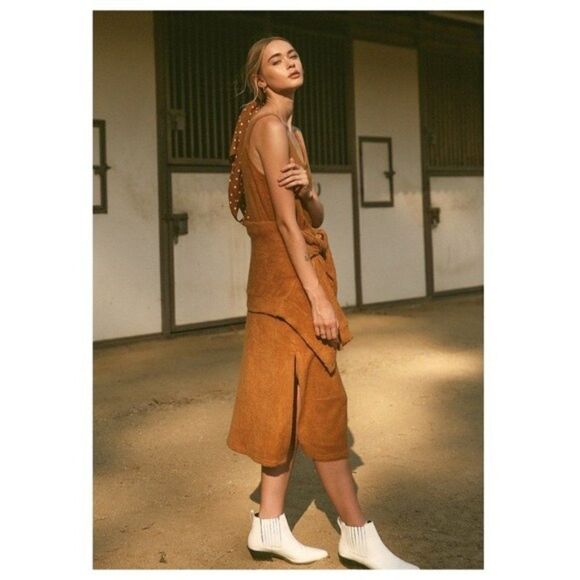 MIDI  slip dress and cardigan set - Picture 5 of 13